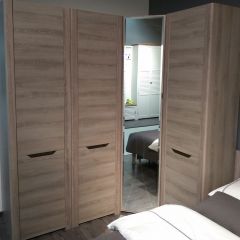 АФИНА А4 Шкаф для одежды и белья (таормина) в Качканаре - kachkanar.mebel24.online | фото 3