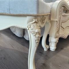 Банкетка Мона Лиза (крем) в Качканаре - kachkanar.mebel24.online | фото 3