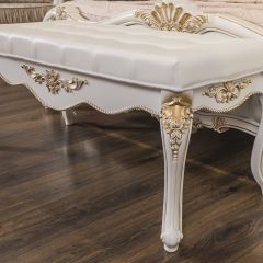 Банкетка Натали (белый глянец) в Качканаре - kachkanar.mebel24.online | фото 4
