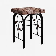 Банкетка с коваными элементами Черная в Качканаре - kachkanar.mebel24.online | фото