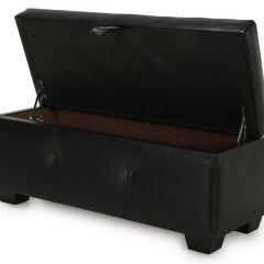 Банкетка-сундук Шерри College Black в Качканаре - kachkanar.mebel24.online | фото 3