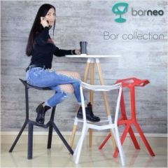 Барный стул Barneo N-228 One белый (95194) в Качканаре - kachkanar.mebel24.online | фото 2
