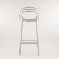 Барный стул Barneo N-235 Masters, белый, design Phillip Stark в Качканаре - kachkanar.mebel24.online | фото 4