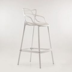 Барный стул Barneo N-235 Masters, белый, design Phillip Stark в Качканаре - kachkanar.mebel24.online | фото 5