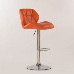 Барный стул Barneo N-85 Diamond оранжевый в Качканаре - kachkanar.mebel24.online | фото 2