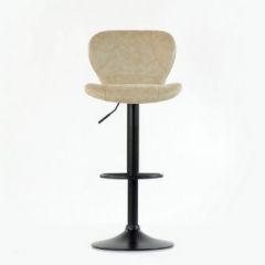 Барный стул Barneo N-86 Time / Black / VPU Beige Vintage PK970-1 в Качканаре - kachkanar.mebel24.online | фото 2