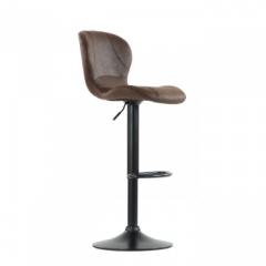 Барный стул Barneo N-86 Time / Black / VPU Brown Vintage коричневый винтаж PK970-18 в Качканаре - kachkanar.mebel24.online | фото
