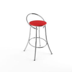 Барный стул Фуриант красный матовый-803м в Качканаре - kachkanar.mebel24.online | фото