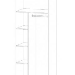 БУРАТИНО Шкаф для одежды в Качканаре - kachkanar.mebel24.online | фото 2