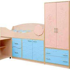 Набор мебели для детской Юниор -12.2 (700*1860) МДФ матовый в Качканаре - kachkanar.mebel24.online | фото
