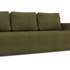 Диван Алиса 4 Shaggy GREEN - Teos Black в Качканаре - kachkanar.mebel24.online | фото