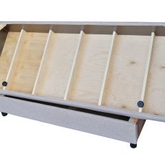 Диван-кровать Комфорт без подлокотников (4 подушки) BALTIC AZURE в Качканаре - kachkanar.mebel24.online | фото 12