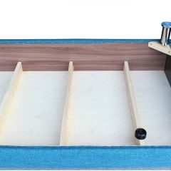 Диван-кровать Комфорт без подлокотников (4 подушки) BALTIC AZURE в Качканаре - kachkanar.mebel24.online | фото 14