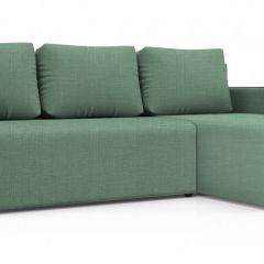 Диван угловой Алиса 3 Vital ALOE - Teos Dark Brown в Качканаре - kachkanar.mebel24.online | фото