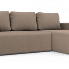 Диван угловой Алиса 3 Vital SAND - Teos Dark Brown в Качканаре - kachkanar.mebel24.online | фото