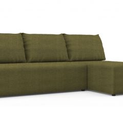 Диван угловой Алиса Shaggy GREEN без подлокотников в Качканаре - kachkanar.mebel24.online | фото 2