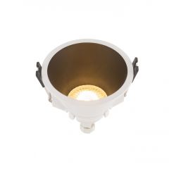 DK3026-WB Встраиваемый светильник, IP 20, 10 Вт, GU5.3, LED, белый/черный, пластик в Качканаре - kachkanar.mebel24.online | фото 4