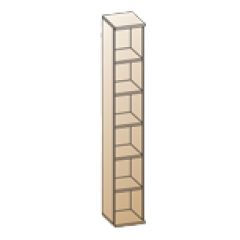 Гостиная Карина Композиция 25 (Снежный ясень) в Качканаре - kachkanar.mebel24.online | фото 3