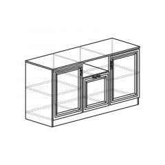 Гостиная Лира 1 Дуб нортон светлый в Качканаре - kachkanar.mebel24.online | фото 7