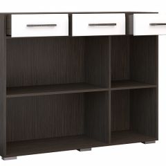 Комод Ненси (Венге/Белый глянец) в Качканаре - kachkanar.mebel24.online | фото 2
