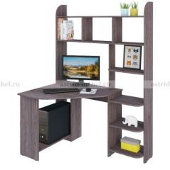 Компьютерный стол №19 (Анкор темный) в Качканаре - kachkanar.mebel24.online | фото