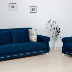 Комплект Роуз ТД 410 диван-кровать + кресло + комплект подушек в Качканаре - kachkanar.mebel24.online | фото