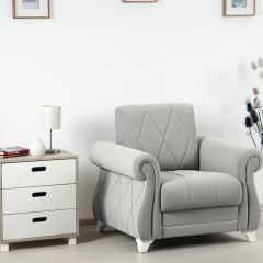 Комплект Роуз ТД 414 диван-кровать + кресло + комплект подушек в Качканаре - kachkanar.mebel24.online | фото 2