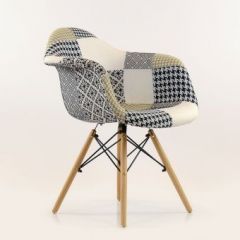 Кресло Barneo N-14 Patchwork трехцветный в Качканаре - kachkanar.mebel24.online | фото 5