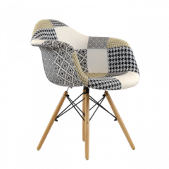 Кресло Barneo N-14 Patchwork трехцветный в Качканаре - kachkanar.mebel24.online | фото