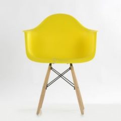 Кресло Barneo N-14 WoodMold желтый в Качканаре - kachkanar.mebel24.online | фото 2
