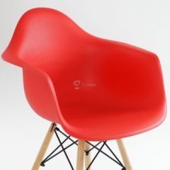Кресло Barneo N-14 WoodMold красный в Качканаре - kachkanar.mebel24.online | фото 4