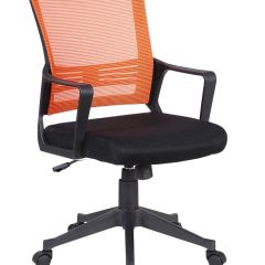 Кресло BRABIX " Balance MG-320", черное/оранжевое, 531832 в Качканаре - kachkanar.mebel24.online | фото