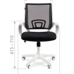 Кресло для оператора CHAIRMAN 696 white (ткань TW-11/сетка TW-01) в Качканаре - kachkanar.mebel24.online | фото 4
