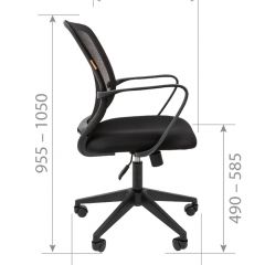 Кресло для оператора CHAIRMAN 698 (ткань TW 11/сетка TW 01) в Качканаре - kachkanar.mebel24.online | фото 5