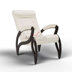 Кресло для отдыха Зельден 20-К-КР (экокожавенге) КРЕМ в Качканаре - kachkanar.mebel24.online | фото