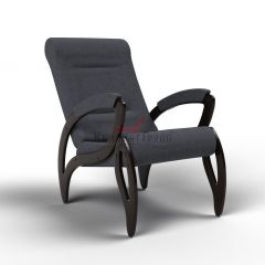 Кресло для отдыха Зельден 20-Т-ГР (тканьвенге) ГРАФИТ в Качканаре - kachkanar.mebel24.online | фото
