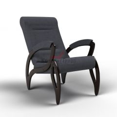 Кресло для отдыха Зельден 20-Т-ГР (тканьвенге) ГРАФИТ в Качканаре - kachkanar.mebel24.online | фото 1