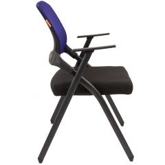 Кресло для посетителей CHAIRMAN NEXX (ткань стандарт черный/сетка DW-61) в Качканаре - kachkanar.mebel24.online | фото 3