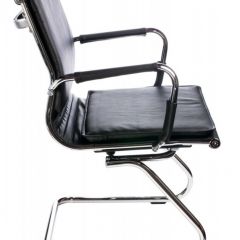 Кресло для посетителя Бюрократ CH-993-Low-V/Black на черный в Качканаре - kachkanar.mebel24.online | фото 2