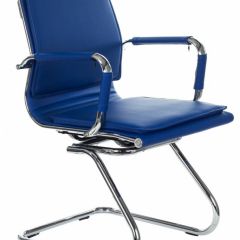 Кресло для посетителя Бюрократ CH-993-Low-V/blue синий в Качканаре - kachkanar.mebel24.online | фото