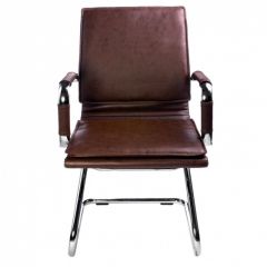 Кресло для посетителя Бюрократ CH-993-Low-V/Brown коричневый в Качканаре - kachkanar.mebel24.online | фото 4