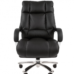 Кресло для руководителя CHAIRMAN  405 (ЭКО) Черное в Качканаре - kachkanar.mebel24.online | фото