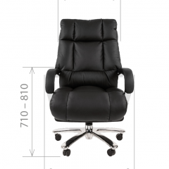 Кресло для руководителя CHAIRMAN  405 (ЭКО) Черное в Качканаре - kachkanar.mebel24.online | фото 4