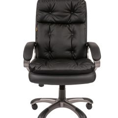 Кресло для руководителя  CHAIRMAN 442 (экокожа черная) в Качканаре - kachkanar.mebel24.online | фото 1