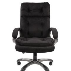 Кресло для руководителя  CHAIRMAN 442 (ткань черная) в Качканаре - kachkanar.mebel24.online | фото