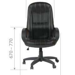 Кресло для руководителя  CHAIRMAN 685 (экокожа черный) в Качканаре - kachkanar.mebel24.online | фото 5