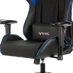 Кресло игровое Бюрократ VIKING 4 AERO BLUE черный/синий в Качканаре - kachkanar.mebel24.online | фото 5