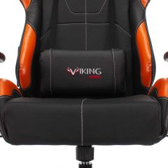 Кресло игровое Бюрократ VIKING 5 AERO ORANGE черный/оранжевый в Качканаре - kachkanar.mebel24.online | фото 7