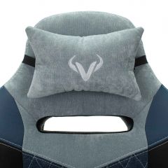 Кресло игровое Бюрократ VIKING 6 KNIGHT BL FABRIC синий в Качканаре - kachkanar.mebel24.online | фото 7