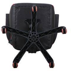 Кресло компьютерное BRABIX Nitro GM-001 (ткань/экокожа) черное, вставки красные (531816) в Качканаре - kachkanar.mebel24.online | фото 1